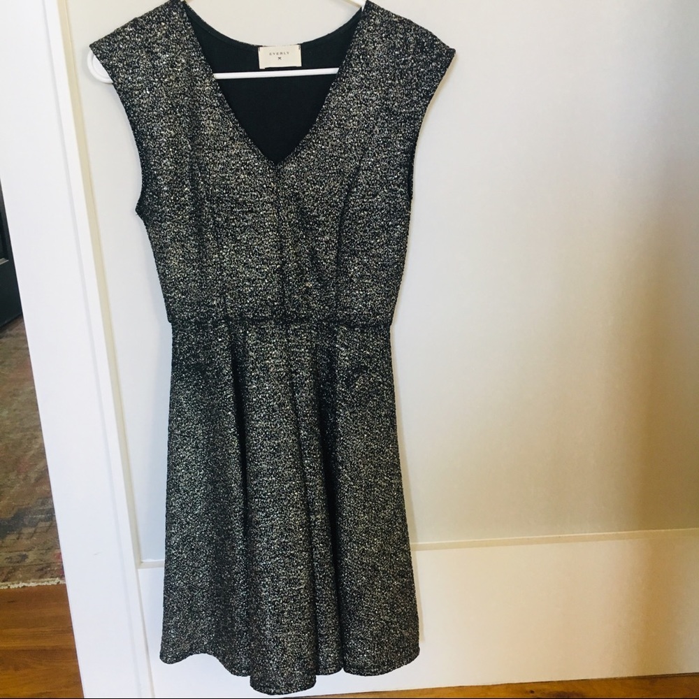 Black sparkly dress
